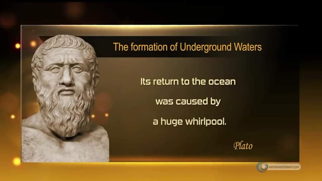 Quran Corrects the Greek on Underground Water